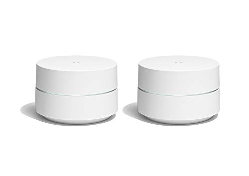 Google WiFi, Pack de 2, Routeur et point d'accès Blanc