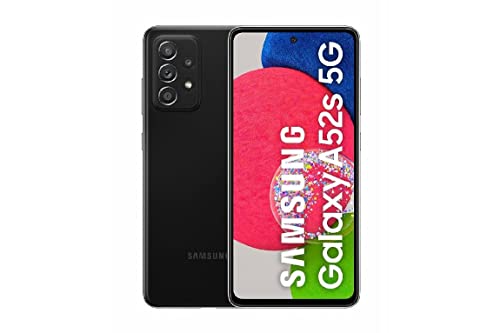 Samsung Galaxy A52s 5G SM-A528B 16,5 cm (6.5\") Double SIM Hybride Android 11 USB Type-C 6 Go 128 Go 4500 mAh Noir