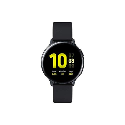 Samsung - Montre Galaxy Watch Active 2 Bluetooth - Aluminium 44 mm - Noir Carbone - Version Française