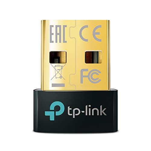TP-Link Adaptateur Bluetooth 5.0 UB500, dongle bluetooth 5.0, clé bluetooth pour PC, casque, souris, manette, clavier, imprimantes, smartphone, tablette, compatible avec Windows 11/10/8.1/7