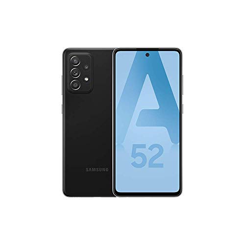 Samsung Galaxy A52 4G - Noir - 128GB - Smartphone Android débloqué - Version Française - Ecouteurs inclus
