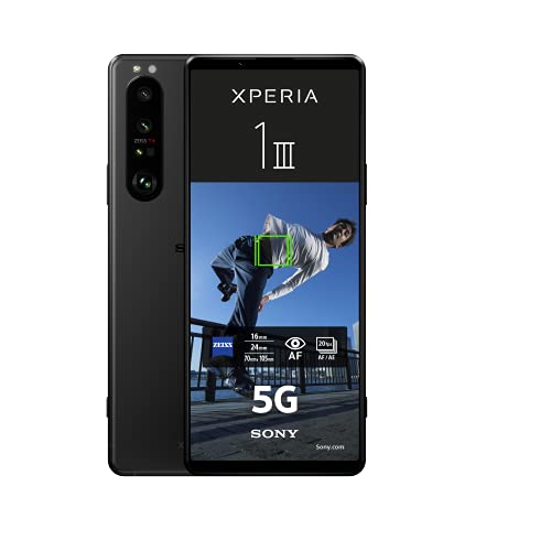 Sony Xperia 1 III | Smartphone Android, Téléphone Portable 5G, Ecran 6.5