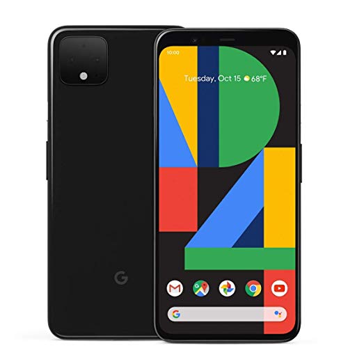 Google Pixel 4 Téléphone portable 64 Go Noir Just Black Android 10 (reconditionné)