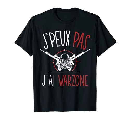 Joueur Warzone Jeux vidéo Gaming T-Shirt