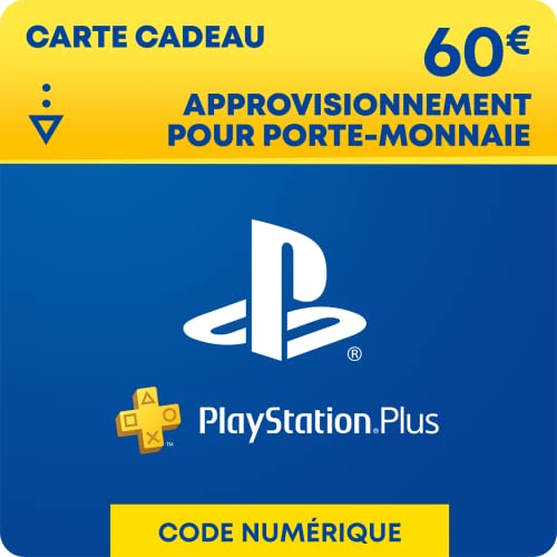 Sony PlayStation Plus, Carte d'Abonnement Essential 12 Mois, Jeux Mensuels, Multijoueur en Ligne, Contenu Exclusif, Compte Français