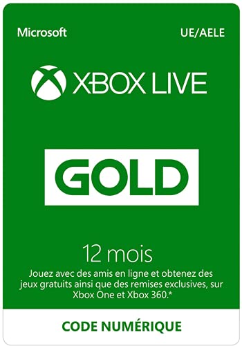12 Month Xbox Live Gold Subscription | Xbox Live Download Code