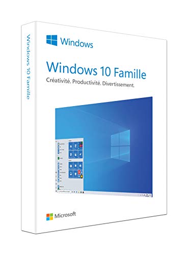 Microsoft Windows 10 Famille | P2 32-bit/64-bit | French | USB