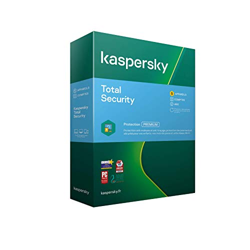 Kaspersky Total Security 2022 (5 Postes / 2 Ans)