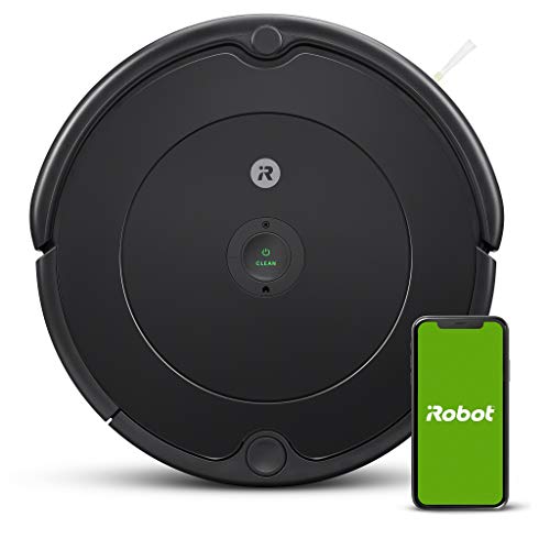 Aspirateur robot connecté iRobot® Roomba 692 - Système de nettoyage en 3 étapes - Suggestions personnalisées - Compatible avec les assistants vocaux