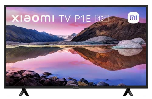 [Exclusif à Amazon] Xiaomi Smart TV P1E 43'' (UHD, HDR 10, MEMC, Triple Tuner, Android, Prime Video,Netflix, Assistant Google, bluetooth, HDMI 2.0, USB) [Modèle 2021]