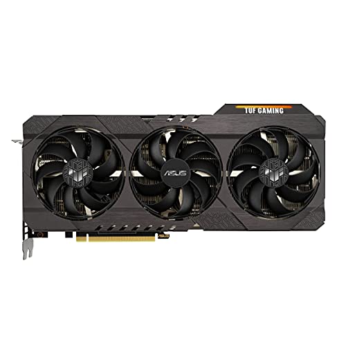 ASUS TUF GAMING NVIDIA GeForce RTX 3070 V2 OC Edition – Carte Graphique Gaming (PCIe 4.0, 8GB GDDR6, HDMI 2.1, DisplayPort 1.4a, ventilateurs à double roulement à billes, GPU Tweak II)