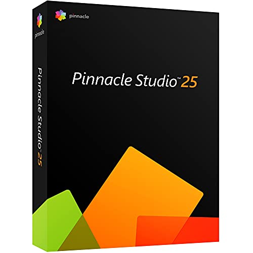 Pinnacle Studio 25 Standard | Logiciel de montage vidéo et d’enregistrement d’écran | 1 Appareil | Win DVD