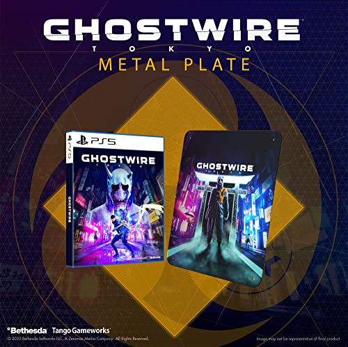 Ghostwire Tokyo Metal Plate Edition PS5