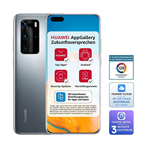 HUAWEI P40 Pro 5G 8GB RAM 256GB Dual (Without Google Play Store) Silver Frost