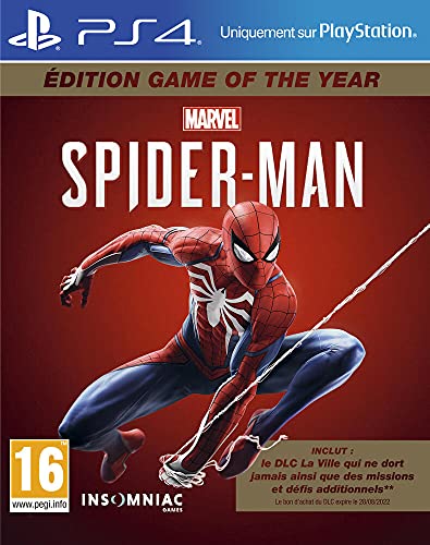Marvel's Spider-Man pour PS4 - Edition Game Of The Year (GOTY)