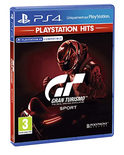 Gran Turismo Sport - PlayStation Hits, Version physique, En français, Mode multijoueur, 1 à 2 Joueurs