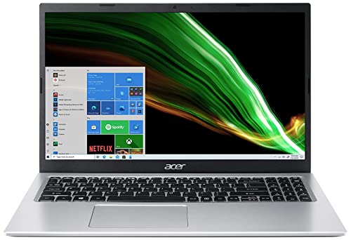 Acer Aspire 3 A315-58-31MT Ordinateur Portable 15,6'' FHD, PC Portable (Intel Core i3-1115G4, RAM 8 Go, SSD 256 Go, Intel UHD Graphics, Windows 11 Famille) - Clavier AZERTY (Français), Laptop Gris